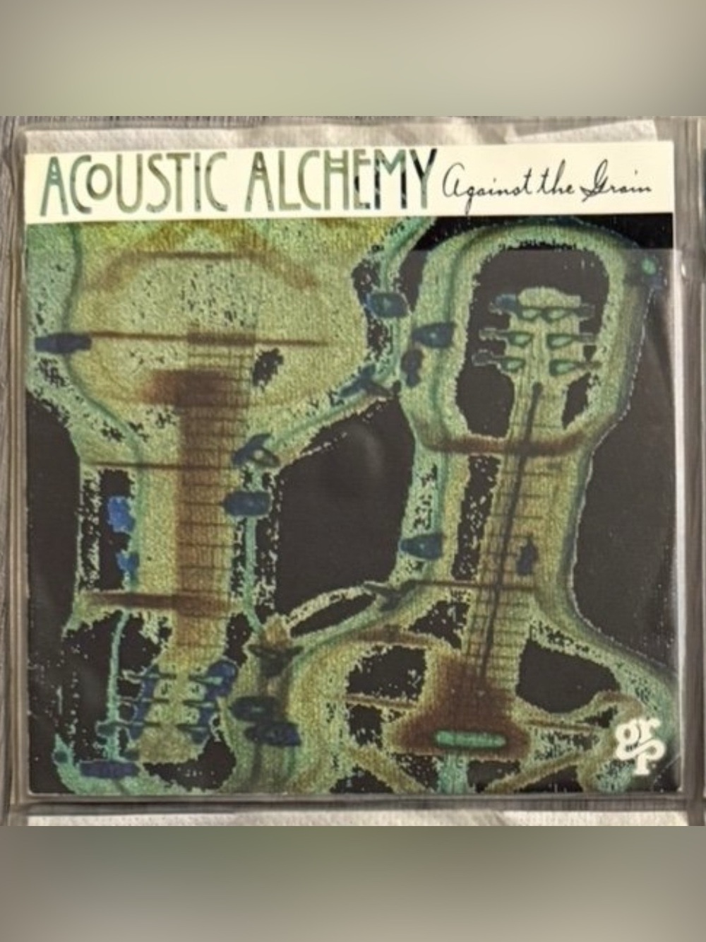 Acoustic Alchemy – Against the Grain CD and Insert Only